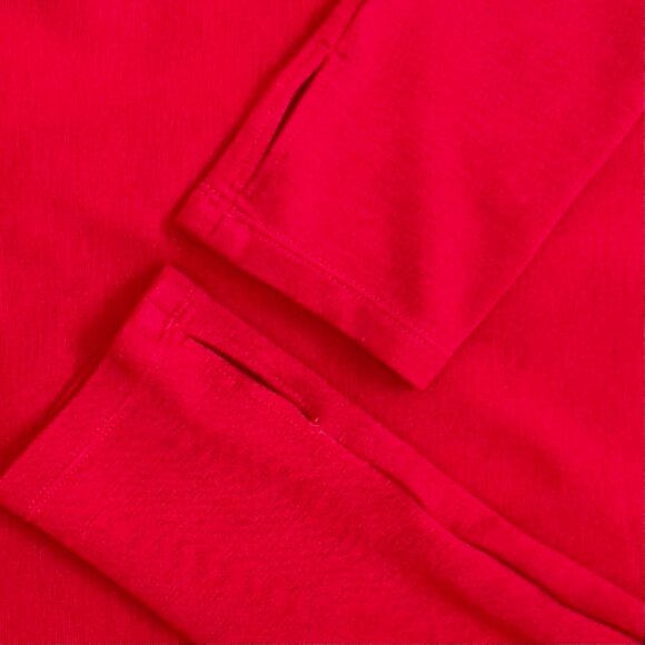 Alice + Olivia Dorinda Red Off Shoulder Fitted Midi Dress Revolve 0 - Picture 8 of 11